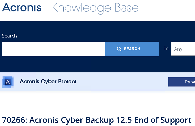 How to upgrade from Acronis Cyber Backup to Cyber Protect 15
